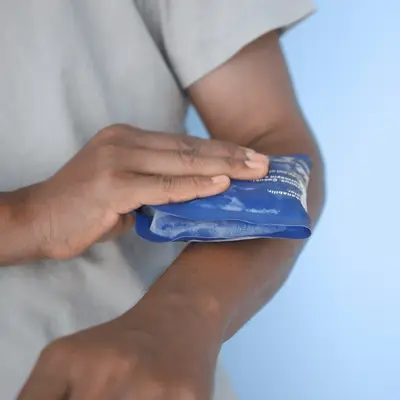 Cold Compress after insect bite